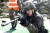 28일 강원 화천의 자동화사격장에서 27사단 백호대대 장병이 워리어 플랫폼을 장착한 소총으로 사격하고 있다. [사진 육군 제공]