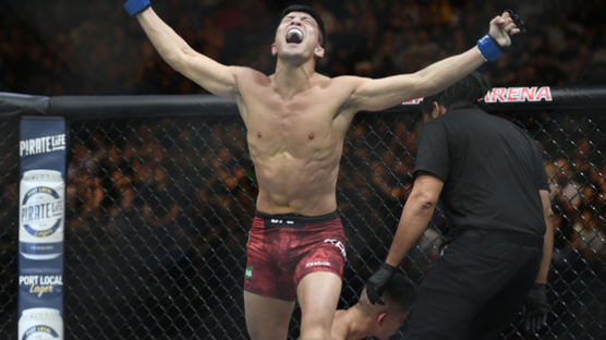 일본 킬러 강경호, 올해도 UFC 한국인 파이터 첫 승