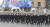  15일 경남 창원시 진해구 해군사관학교 연병장에서 열린 제77기 해사 사관생도 입교식에서 생도들이 열병하고 있다. [연합뉴스]