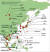 동아시아 산성 강하물 모니터링 네트워크(EANET)의 산성비 관측 지점 [자료 EANET]