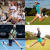 코르다 가문이 우승 후 세리머니를 펼치는 모습. 왼쪽 위부터 시계방향으로 아버지 페트르 코르다(98 호주오픈 테니스 남자 단식), 제시카 코르다(2012 호주여자오픈 골프), 넬리 코르다(2019 호주여자오픈 골프), 세바스티안 코르다(2018 호주오픈 테니스 주니어 남자 단식) [사진 제시카 코르다 트위터]