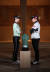  지난해 10월 인천 영종도 파라다이스시티 내 아트스페이스에서 열린 2018 LPGA KEB하나은행 챔피언십 포토콜에서 박성현(왼쪽)과 태국 아리야 주타누간이 포즈를 취하고 있다. [LPGA KEB하나은행챔피언십 대회본부]