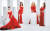 오메가 컨스텔레이션 맨해튼 컬렉션 캠페인을 대표하는 모델인 류시시, 신디 크로포드, 니콜 키드먼, 알레산드라 앰브로시오(왼쪽 부터). [사진 오메가]
