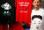  베트남 의류 사업자 트롱 탄 둑 씨가 21일(현지시간) 트럼프 미국 대통령과 김정은 북한 국무위원장의 얼굴이 새겨진 티셔츠를 소개하고 있다. [AP=연합뉴스]