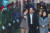 25일(현지시간) 김정은 북한 국무위원장이 특별열차편으로 도착할 것으로 예상되는 베트남 랑선성 동당역에서 마이띠엔 중 총리실 장관(오른쪽 세번째)이 도착 환영행사 예행연습 점검을 하고 있다. [뉴스1]