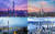 4대 주요 도시(왼쪽 위부터 시계방향으로 선전, 광저우, 홍콩, 마카오 순) [사진 바이두 바이커]