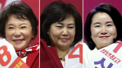한국당 전대 女風 휩쓸어…정미경·김순례·신보라 떴다 