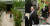 단독회담 동안 회담장 밖에서 서성이는 김여정 부부장(왼쪽)과 확대회담 전 중앙정원에서 포착된 김 부부장. [JTBC, YTN 캡처]