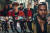 마이클 잭슨 헌정 앨범 첫 번째 곡 &#39;렛츠 셧업 앤 댄스&#39; 뮤직비디오. 왼쪽부터 시계 방향으로 엑소의 레이, 미국 싱어송라이터 제이슨 데룰로, NCT 127. [유튜브 캡처]