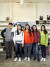 최치원 학생기자, 이현진 학생모델, 김지양 모델, 윤신혜 학생기자, 김보빈 학생모델(왼쪽부터)이 서울 동작구 &#39;66100&#39; 지하 사무실에서 만났다.