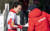9일 캐나다 휘슬러에서 열린 스켈레톤 세계선수권에서 레이스를 치른 김지수(왼쪽). [EPA=연합뉴스]