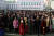 북한의 제14기 최고인민회의 대의원 선거가 10일 치러졌다. 북한 유권자들이 평양의 한 투표소에서 차례를 기다리고 있다. [AP=연합뉴스] 
