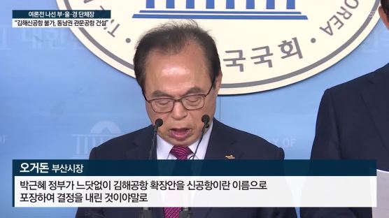 “김해신공항 불가, 동남권 관문공항 건설”…여론전 나선 부·울·경 단체장