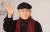 도올 김용옥이 지난 1월 3일 오후 서울 영등포구 타임스퀘어에서 열린 KBS ‘도올아인 오방간다’ 제작발표회에서 포즈를 취하고 있다. [연합뉴스]