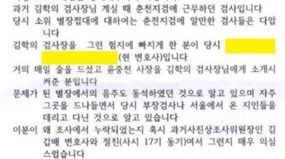 “김학의에 윤중천 소개한 건 연수원 17기 변호사”…진상조사단, 제보 편지 공개
