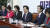 자유한국당 황교안 대표(가운데)가 28일 오전 국회에서 열린 최고위언회의에서 모두발언을 하고 있다. 임현동 기자