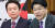 남경필 전 경기지사(왼쪽)과 장제원 자유한국당 의원. [연합뉴스, 임현동 기자]