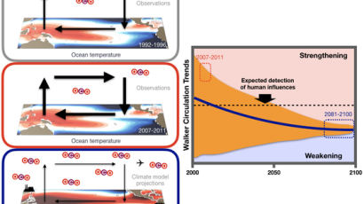 동태평양 가뭄 유발하는 '워커순환', 인간활동 아닌 자연현상