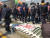 민누노총 시위에 무너진 국회 울타리. 이우림 기자