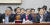 노영민 대통령 비서실장(가운데)이 지난 4일 오후 서울 여의도 국회에서 열린 운영위원회 전체회의에 출석해 의원들의 질의에 답하고 있다. [중앙포토]