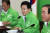 정동영 민주평화당 대표가 지난해 10월 12일 서울 여의도 국회에서 열린 최고위원·국회의원·상임고문 연석회의에 참석해 모두발언을 하고 있다. [뉴스1]