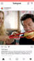 젓가락을 사용해 햄버거를 먹는 모습으로 인종차별 논란을 불러 일으킨 버거킹 광고. [인스타그램 캡처=연합뉴스]