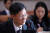 문형배 헌법재판소 재판관 후보자가 9일 오후 서울 여의도 국회에서 열린 인사청문회에 출석해 의원들의 질의에 답변하고 있다. 김경록 기자