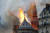15일(현지시간) 프랑스 파리 노트르담 대성당에서 화재가 발생해 지붕과 첨탑이 붕괴하는 등 큰 피해가 발생했다.[AFP=연합뉴스]
