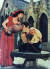 앤서니 퀸 주연의 영화 ;노트르담의 꼽추&#39;의 한 장면. 