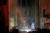 화재 진화 직후 노트르담 대성당 안에 연기가 자욱한 모습. [로이터=연합뉴스] 