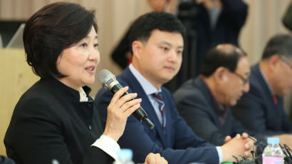 박영선 최저임금 총대 메나 "차등 적용, 국무회의에 제안"