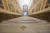 지난 11일(현지시간) 공개된 나무 덮개가 제거된 상태의 로마 &#39;성 계단&#39;. [AP=연합뉴스] 