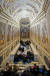 순례자들이 지난 11일(현지시간) 새롭게 복원된 로마 &#39;성 계단&#39;을 무릎으로 오르고 있다. [AP=연합뉴스]