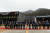 지난 18일 경기도 포천시 영북면 비둘기낭 폭포 인근 ‘한탄강 지질공원센터’ 개장식이 열렸다. [사진 경기도]