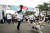 반려견 마라톤 ‘댕댕런’이 21일 오전 서울시 마포구 상암동 평화의 공원에서 열렸다. [보듬컴퍼니 제공] 