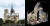 앤드루 탤런 바사칼리지 교수가 프랑스 파리 노트르담 대성당(왼쪽)을 3D 모형으로 구현해 놓고 세상을 떠났다. 오른쪽은 지난 18일 바사칼리지가 공개한 노트르담 대성당 3D자료의 일부분. [중앙포토, AP=연합뉴스] 