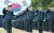 대한민국 육해공군 장병의 건강과 생명을 책임질 제49기 의무사관 및 제16기 수의사관 임관식이 19일 오후 대전 자운대 국군의무학교에서 열렸다.프리랜서 김성태