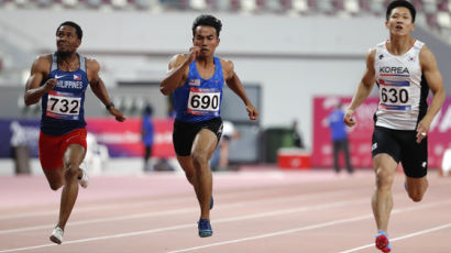 이등병 김국영, 아시아선수권 남자 100m 준결승 진출