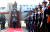 카자흐스탄에 잠들었던 애국지사 계봉우, 황운정 선생과 배우자 등 유해 4위가 22일 오전 경기도 성남시 서울공항에서 봉환되고 있다. [뉴스1]
