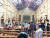 폭탄 테러가 발생한 스리랑카 네곰보 성 세바스찬 성당 내부 모습. [사진 트위터]