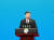 시진핑 중국 국가주석이 26일 베이징에서 열린 일대일로 국제협력 정상포럼에서 개막 연설을 하고 있다. [연합뉴스]
