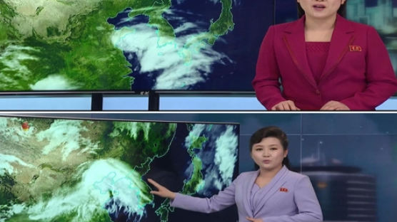 북한 기상캐스터가 달라졌다…"남쪽 일기예보 보는 듯"