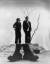 1969년 &#39;고도를 기다리며&#39; 초연 장면. 김성옥(오른쪽)과 함현진이 각각 블라디미르와 에스트라공 역을 맡았다.   [사진 극단산울림]