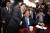 지난 29일 사법개혁특별위원회에서 이상민 위원장(오른쪽)과 박범계 더불어민주당 의원이 악수하고 있다.[중앙포토]