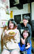 지난 24일 서울 마포구 한 카페에서 열린 요리교실에 참가한 구마야마 아야나 , 나카무라 가쓰키 , 이토 이부키(왼쪽부터 시계 방향) . [우상조 기자]