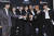 1일(현지시간) 미국에서 열린 빌보드 뮤직 어워드 시상식에서 2관왕에 오른 방탄소년단. [AP=연합뉴스]