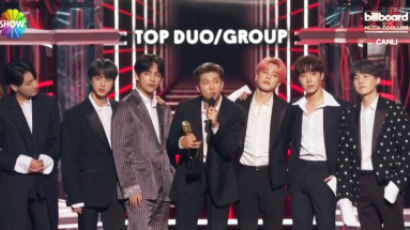 BREAKING: BTS wins the Billboard Top Duo / Group Award & Top Social Artist Award