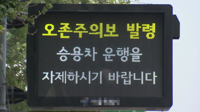[속보] 경기도 북부권 8개 시·군 올해 첫 오존주의보 발령