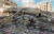 5일(현지시간) 팔레스타인 가자지구에서 한 남성이 이스라엘군의 공습으로 파괴된 건물을 살펴보고 있다. [AFP=연합뉴스]