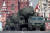  RS-24 야르스 이동식 대륙간탄도미사일 발사대가 7일(현지시간) 모스크바 붉은광장에서 열린 승전기념일 퍼레이드 리허설에 참가해 이동하고 있다. [TASS=연합뉴스] 